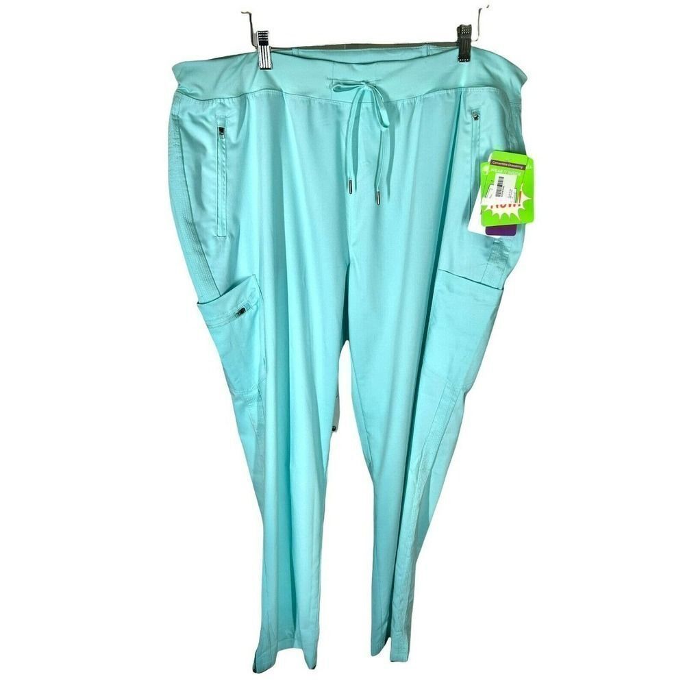 Purple Label Blue Flare‎ Stretchy Athletic Yoga Pants Women’s Size 2X NWT